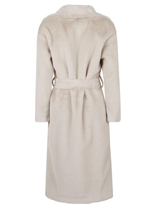 25FW 에르노 소프트 얼터너티브 퍼 코트 CA000586D 1985 Champagne - HERNO