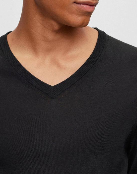 25FW 보스 스웨터 50468261 10241495 01 001 Black - BOSS