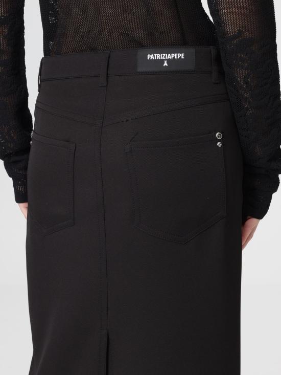 25FW 파트리지아페페 스커트 8G0495A375 K103 Black - PATRIZIA PEPE