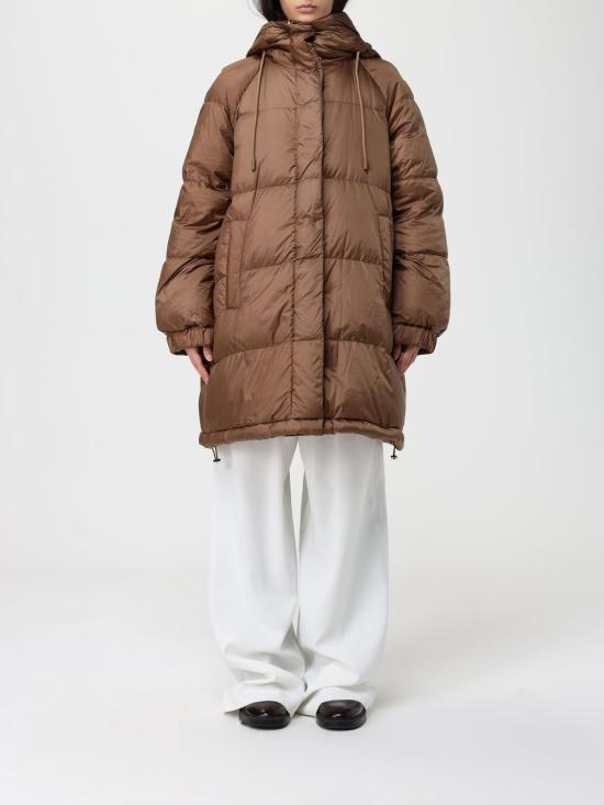 25FW 위켄드막스마라 자켓 2525496062600 009 Brown