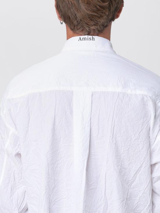 25FW 아미시 셔츠 AMU018CN41 C0069 White - AMISH