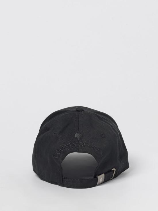 25FW 마르셀로 불론 볼캡 COMAF250182 NER Black - MARCELO BURLON