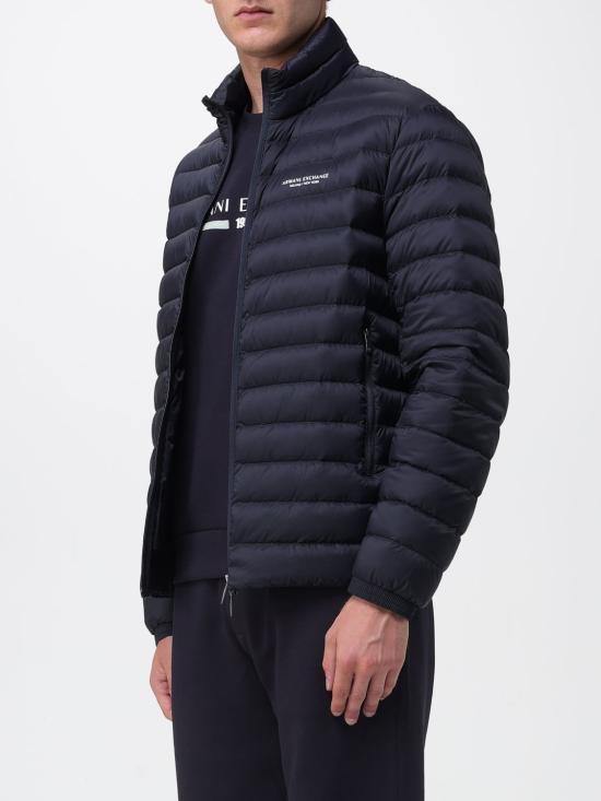 25FW 알마니 숏패딩 XM001919AF16927 UB101 Blue - ARMANI