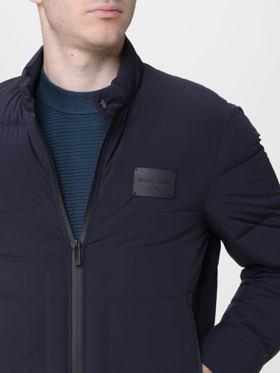 25FW 엠포리오 아르마니 봄버 자켓 EM003278AF18499 UB118 Navy - EMPORIO ARMANI