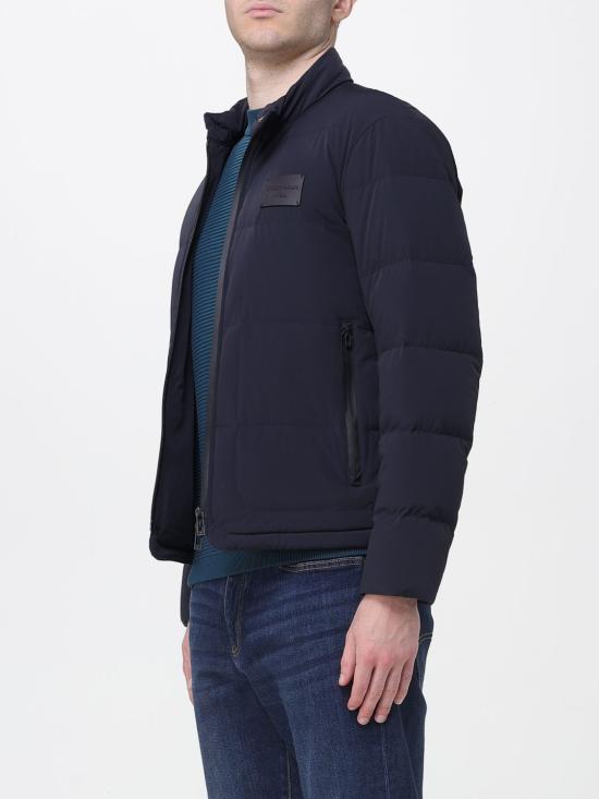 25FW 엠포리오 아르마니 봄버 자켓 EM003278AF18499 UB118 Navy - EMPORIO ARMANI