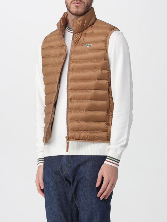 25FW 라코스테 베스트 BH2886 PWS Beige - LACOSTE