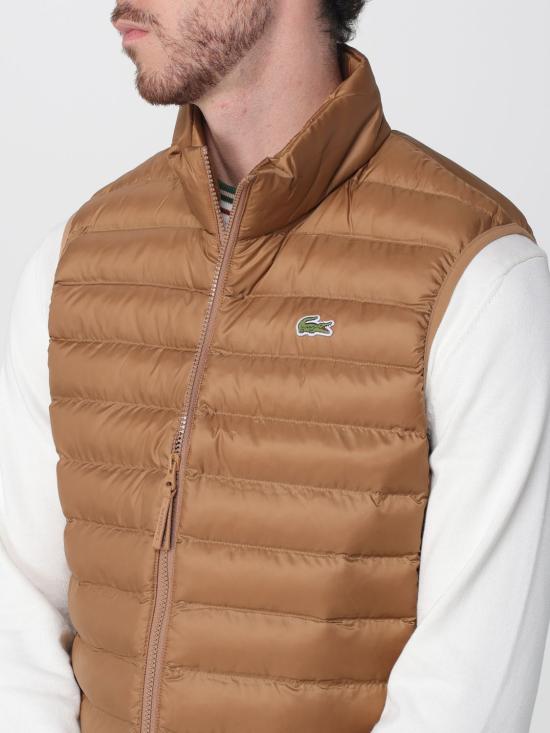 25FW 라코스테 베스트 BH2886 PWS Beige - LACOSTE