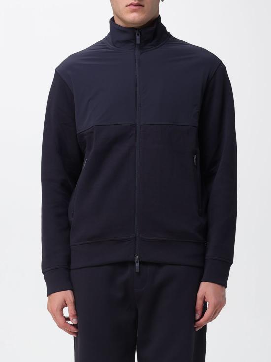 25FW 알마니 긴팔 티셔츠 XM001564AF10818 UB101 Blue