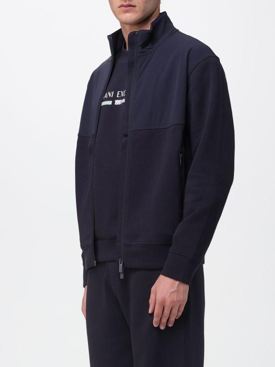 25FW 알마니 긴팔 티셔츠 XM001564AF10818 UB101 Blue - ARMANI