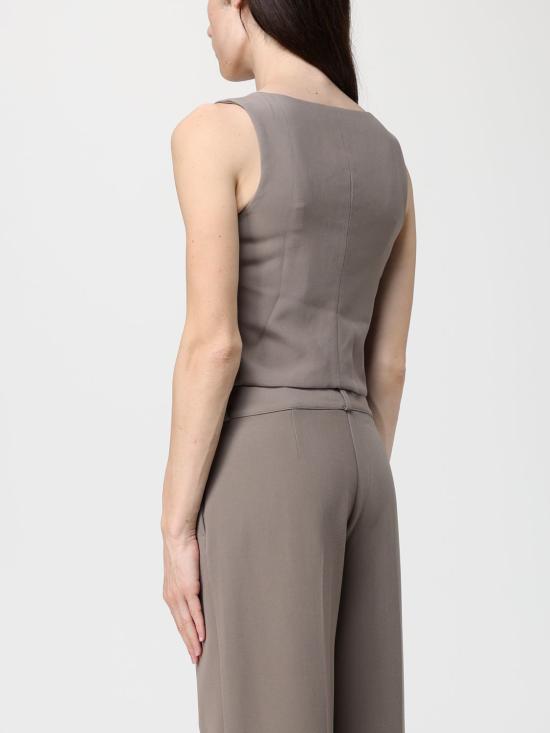 25FW 삼소앤삼소 베스트 F25300113 DARKALUMINUM Grey - SAMSOE SAMSOE