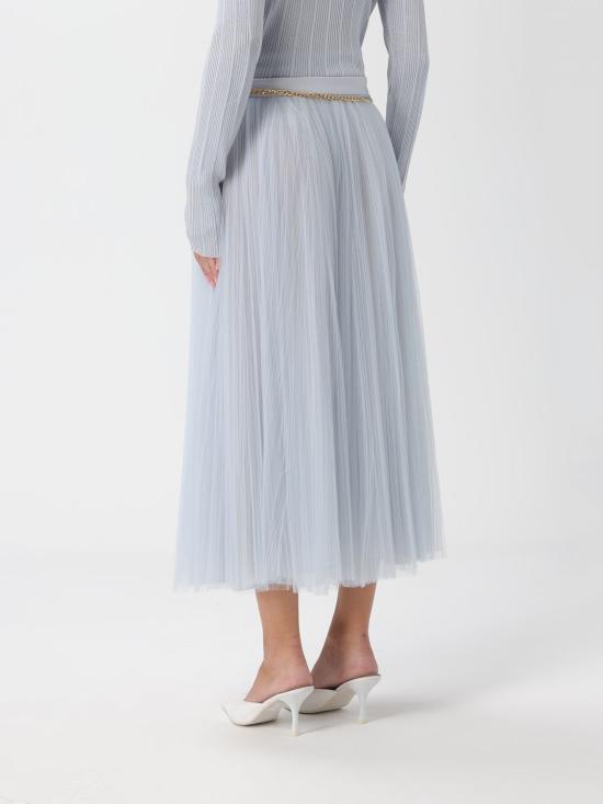 25FW 엘리자베타프랜치 롱 스커트 GO150 EA7 White - ELISABETTA FRANCHI