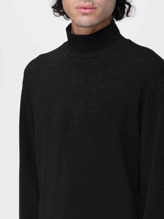 25FW 엠포리오 아르마니 스웨터 EM003990AF20984 FC067 Black - EMPORIO ARMANI