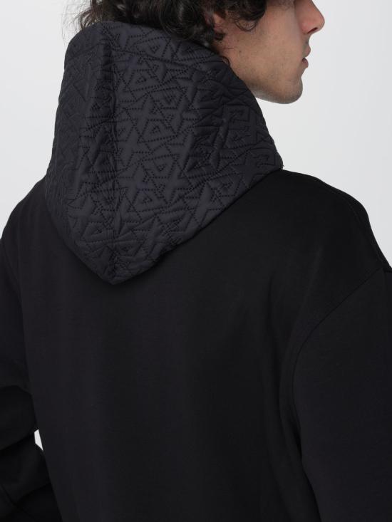 25FW 알마니 긴팔 티셔츠 XM001891AF10818 UC001 Black - ARMANI