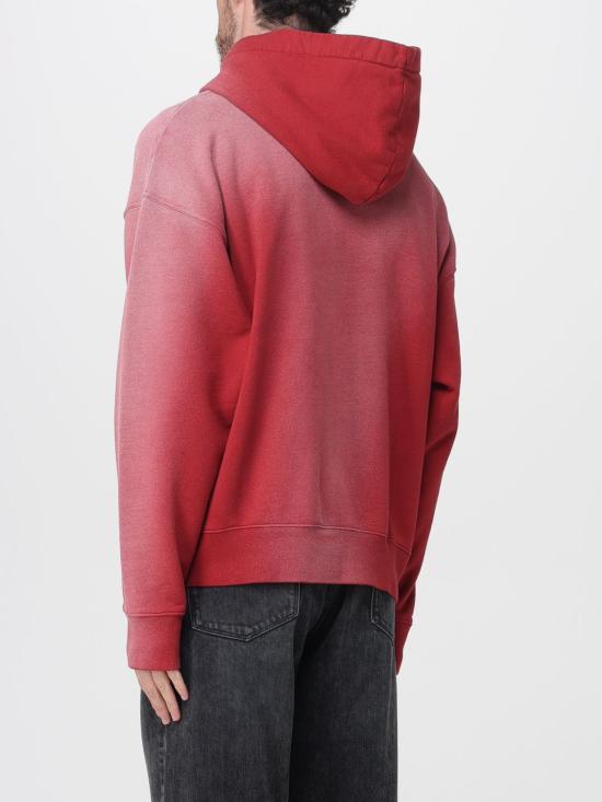 25FW 아미시 긴팔 티셔츠 AMU051CN30 C0511 Red - AMISH