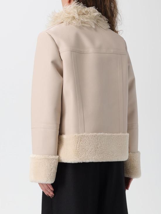 25FW 트윈셋 코트 252TP2410 07222 Yellow Cream - TWINSET