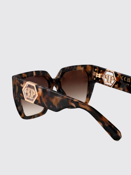 25FW 필립 플레인 선글라스 SPP160 04BL Brown - PHILIPP PLEIN