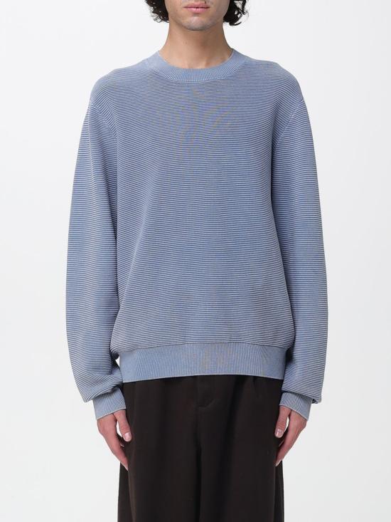25FW 알마니 스웨터 XM000915AF11967 U9289 Gnawed Blue