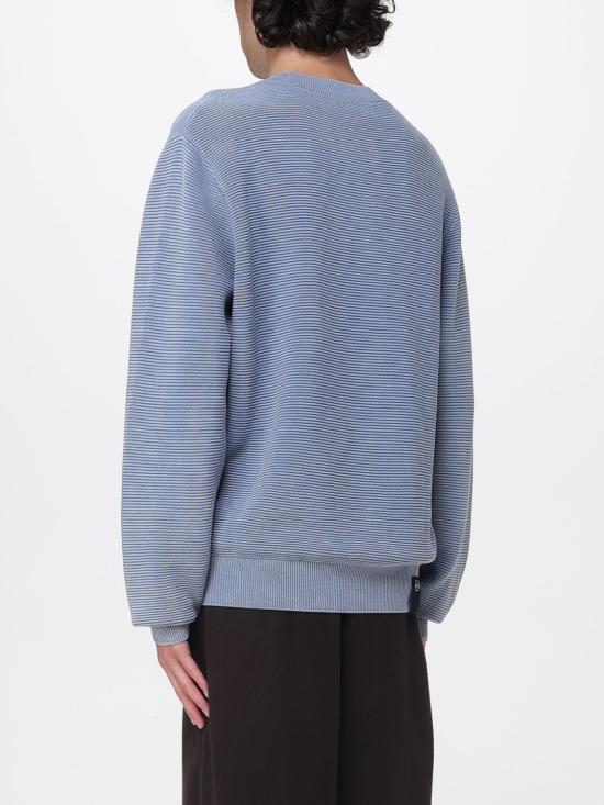 25FW 알마니 스웨터 XM000915AF11967 U9289 Gnawed Blue - ARMANI