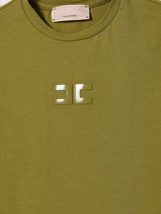 25FW [키즈] 엘리자베타프랜치 티셔츠 EFTS2470JE006 1059 Green - ELISABETTA FRANCHI
