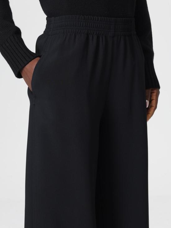 25FW 파비아나 필리피 팔라초 팬츠 PAD225F291D870 825 Black - FABIANA FILIPPI