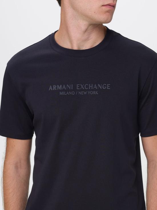 25FW 알마니 반팔 티셔츠 XM001280AF10361 UB101 Navy - ARMANI