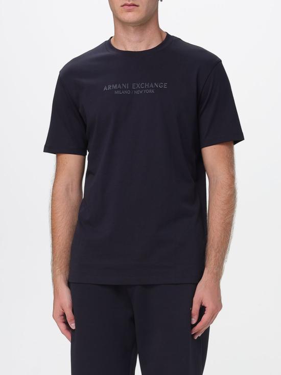 25FW 알마니 반팔 티셔츠 XM001280AF10361 UB101 Navy