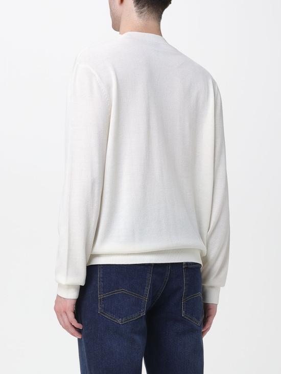 25FW 알마니 스웨터 XM001329AF11982 U0009 White - ARMANI