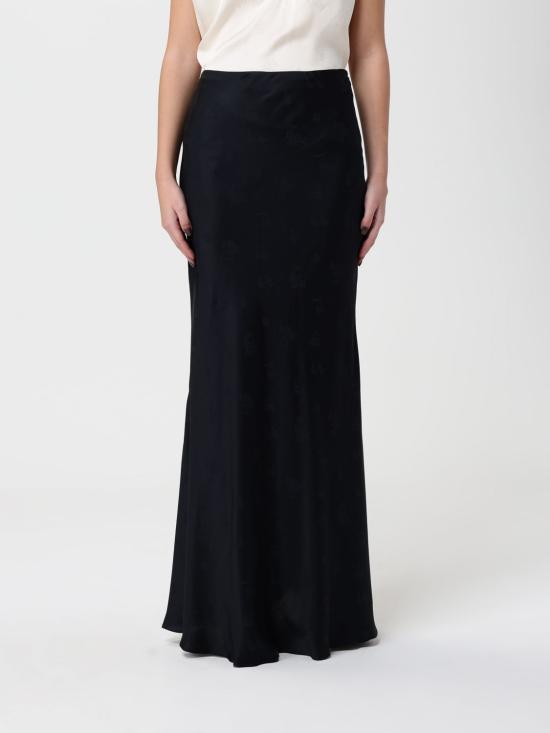 25FW 트윈셋 롱 스커트 252TT2366 00006 Black