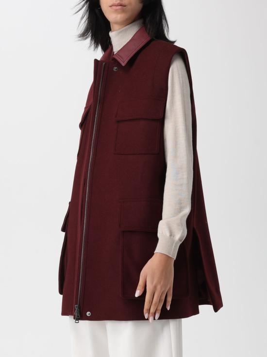 25FW 막스마라 Aeroso 베스트 2521276043600 009 Burgundy - MAX MARA