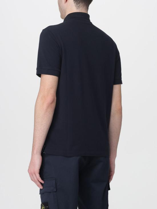 25FW 스톤 아일랜드 폴로 티셔츠 2200005S0017 V0020 Blue - STONE ISLAND