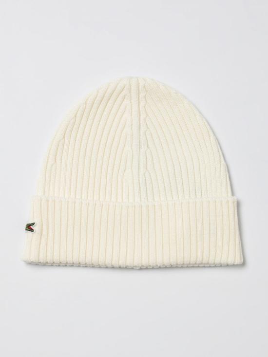 25FW 라코스테 비니 RB0001 70V Yellow Cream