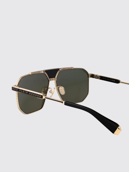 25FW 필립 플레인 선글라스 SPP152V 0302 Gold - PHILIPP PLEIN