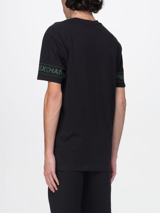 25FW 알마니 반팔 티셔츠 XM001437AF10356 UC001 Black - ARMANI