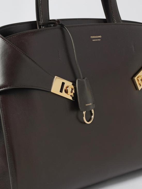 25FW 살바토레 페라가모 숄더백 241813 787661 TESTA DI MORO Brown - SALVATORE FERRAGAMO