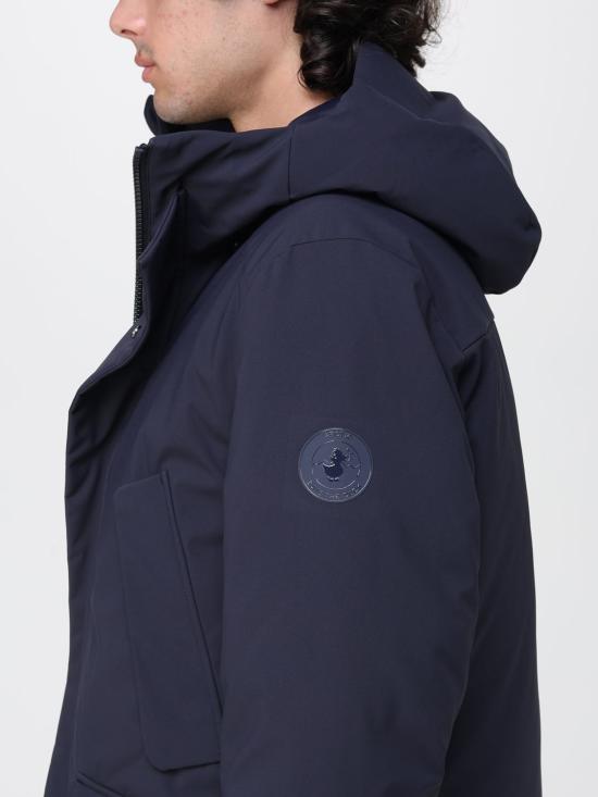 25FW 세이브더덕 코트 P40809MSMEG21 90010 Blue - SAVE THE DUCK