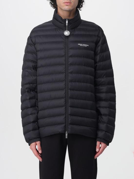 25FW 알마니 숏패딩 XM001919AF16927 UC001 Black