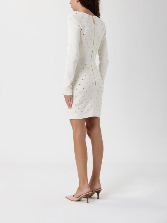 25FW 엘리자베타프랜치 롱 원피스 AM25S DZ9 White - ELISABETTA FRANCHI