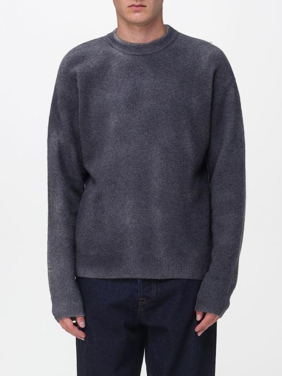 25FW 아미시 스웨터 AMU039CQ22 C0052 Grey