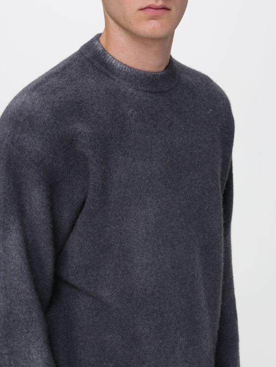 25FW 아미시 스웨터 AMU039CQ22 C0052 Grey - AMISH