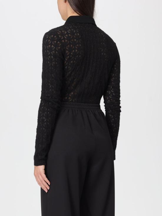 25FW 핑코 폴로 티셔츠 105977A2YI Z99 Black - PINKO