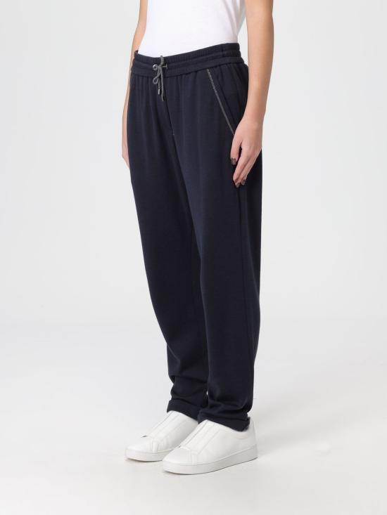 25FW 브루넬로 쿠치넬리 스트레이트 팬츠 MD828SB899 C8366 Blue - BRUNELLO CUCINELLI