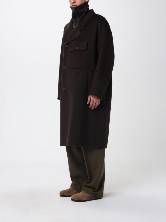 25FW 엠포리오 아르마니 코트 EM004191AF18229 U6031 Brown - EMPORIO ARMANI