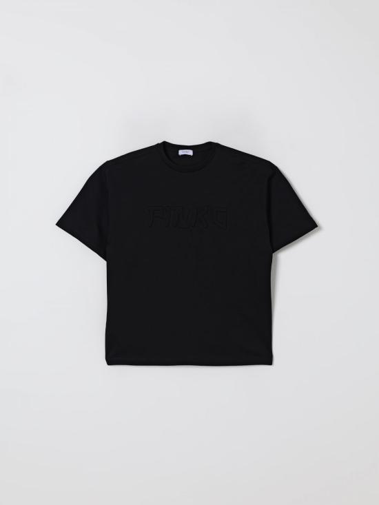 25FW [키즈] 핑코 티셔츠 KFTS020CJF029 N000 Black