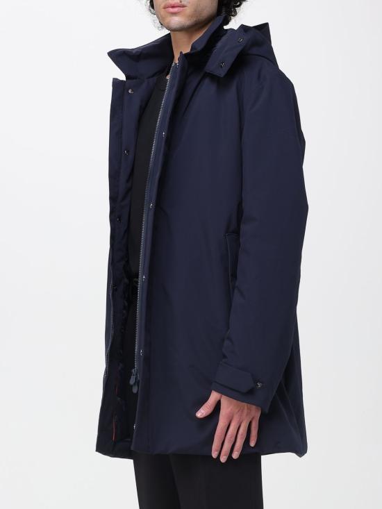 25FW 세이브더덕 코트 D41584MGRIN21 90010 Blue - SAVE THE DUCK