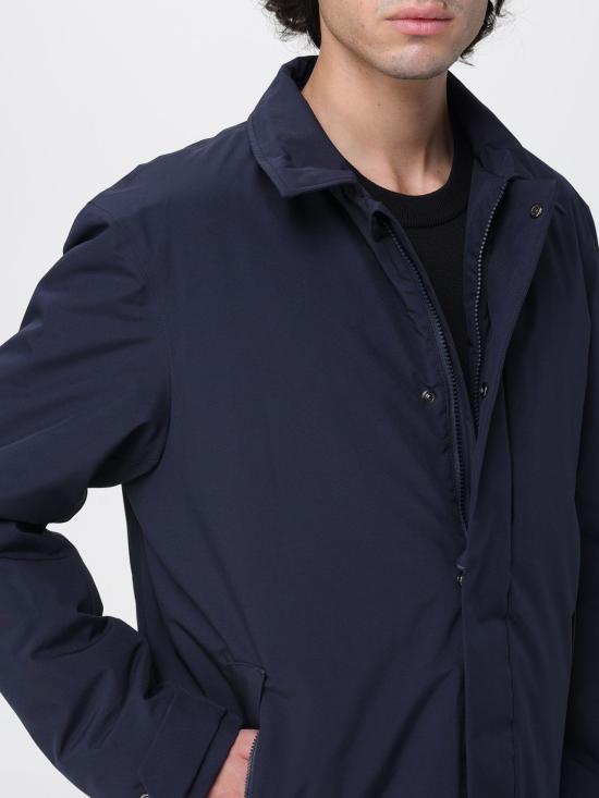 25FW 세이브더덕 코트 D41584MGRIN21 90010 Blue - SAVE THE DUCK