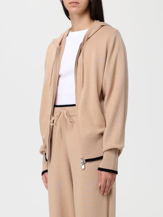 25FW 핑코 가디건 105491A2Q9 C65 Beige - PINKO