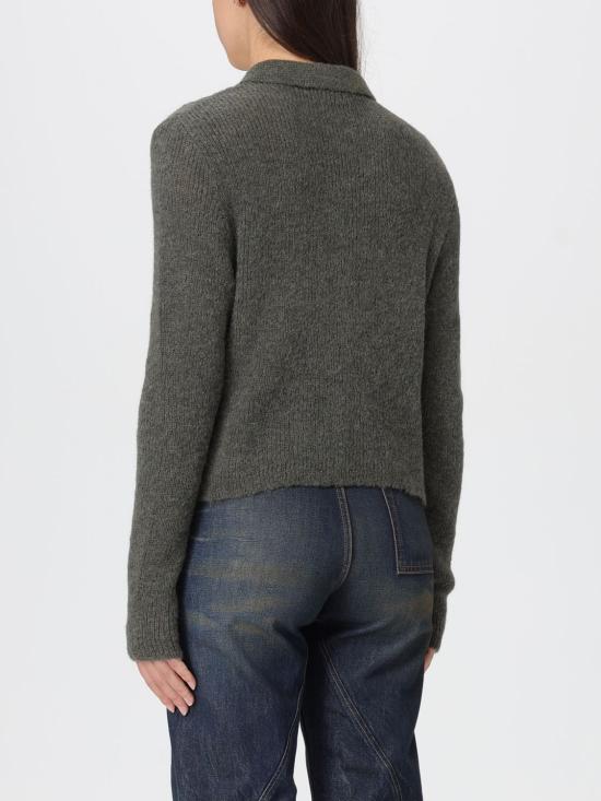 25FW 아워레가시 매찌 폴로 알파카 가디건 W4253MM Green - OUR LEGACY