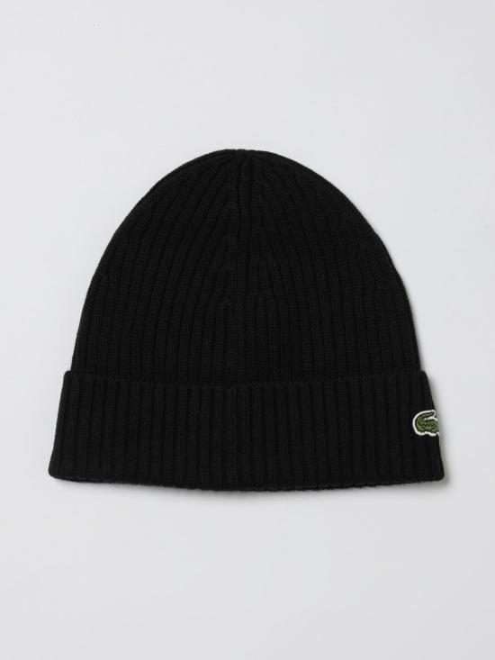 25FW 라코스테 비니 RB0001 031 Black - LACOSTE