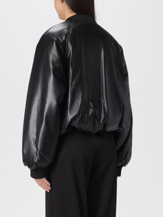 25FW 핑코 가죽 자켓 105372A2P4 Z99 Black - PINKO