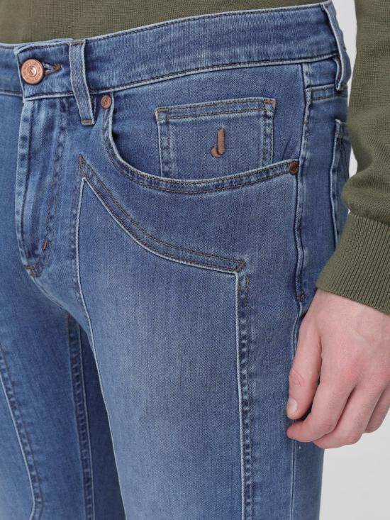 25FW 제커슨 데님 팬츠 AI25JUPPA100JAMES001 DNDTFDENI043 U012 D112 BLU MEDIO CHIAR Blue - JECKERSON